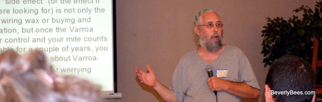 Michael Bush At The Treatment Free Beekeeping Conference