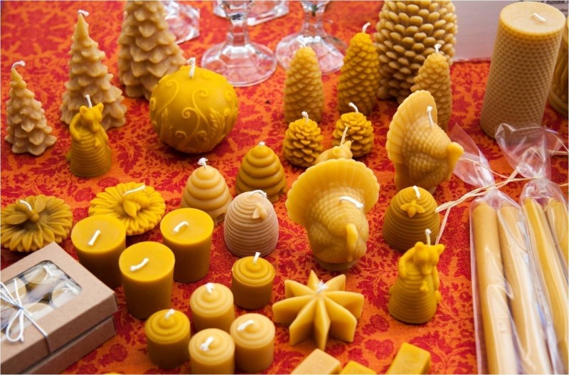 100 Pure Beeswax Candles Beverly Bees