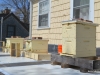 Apiary after installation.