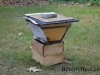 Top bar hive nuc.