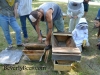 The full size top bar being filled.