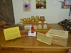 Honey display.