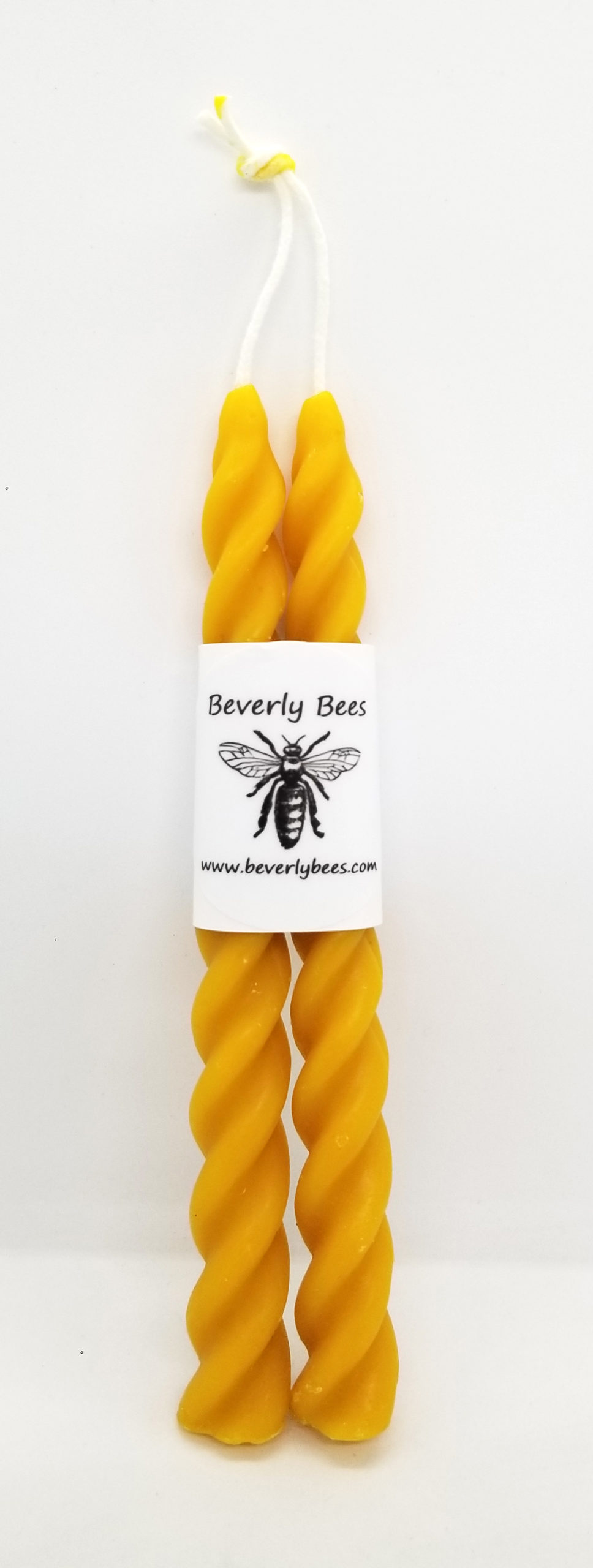 7 Beeswax Spiral Taper Candles – The Bees' Waxy Knees