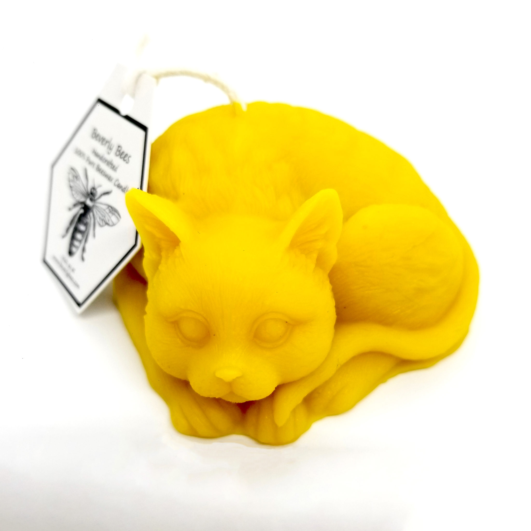 Cat Candle Beverly Bees