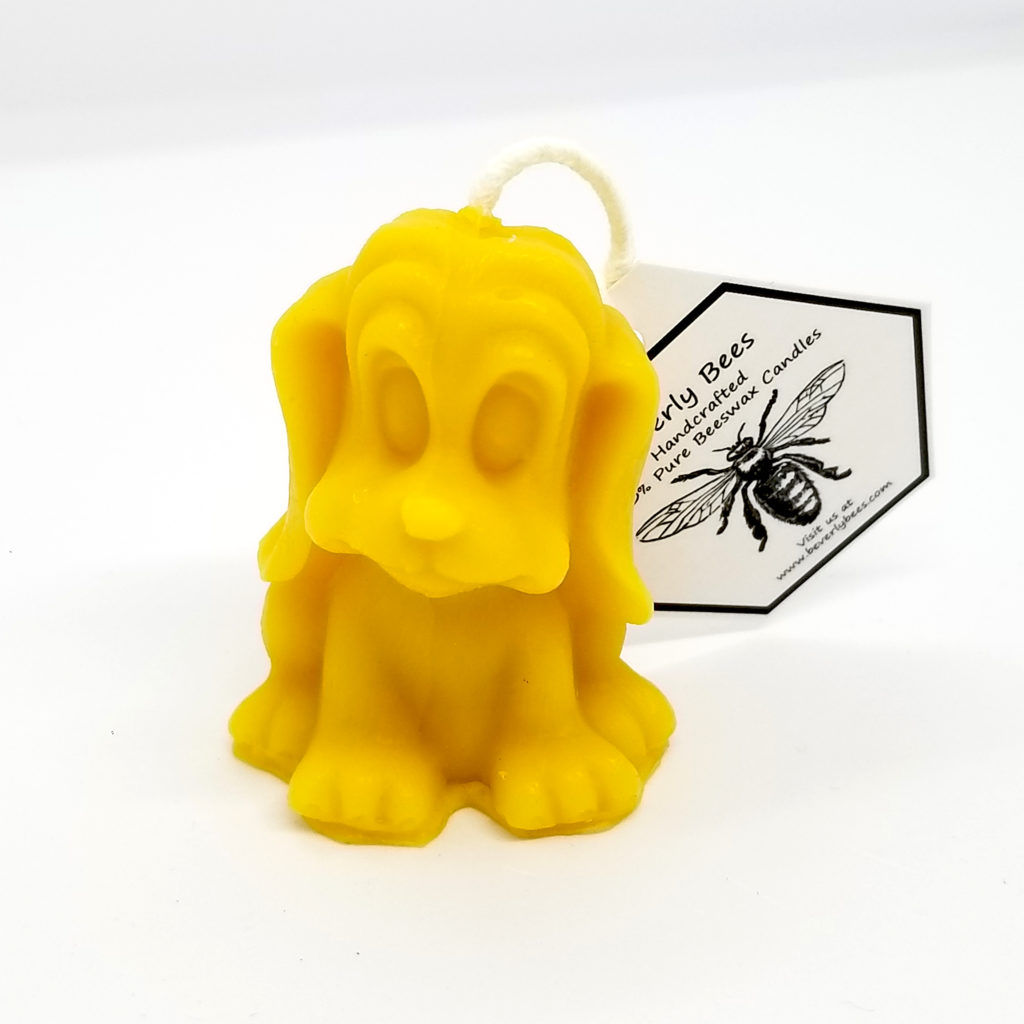 dog-candle-beverly-bees